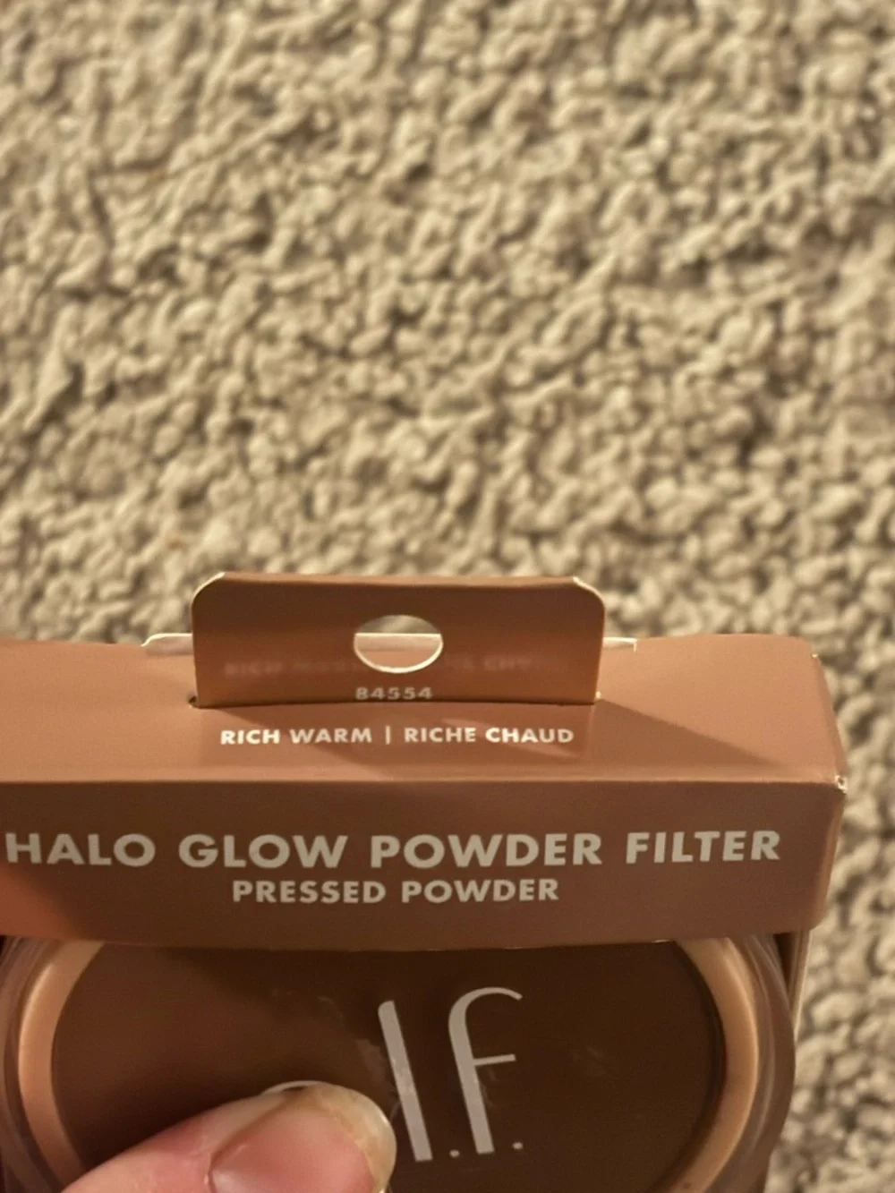 Halo Glow Powder Filter Pressed Powder — Tan